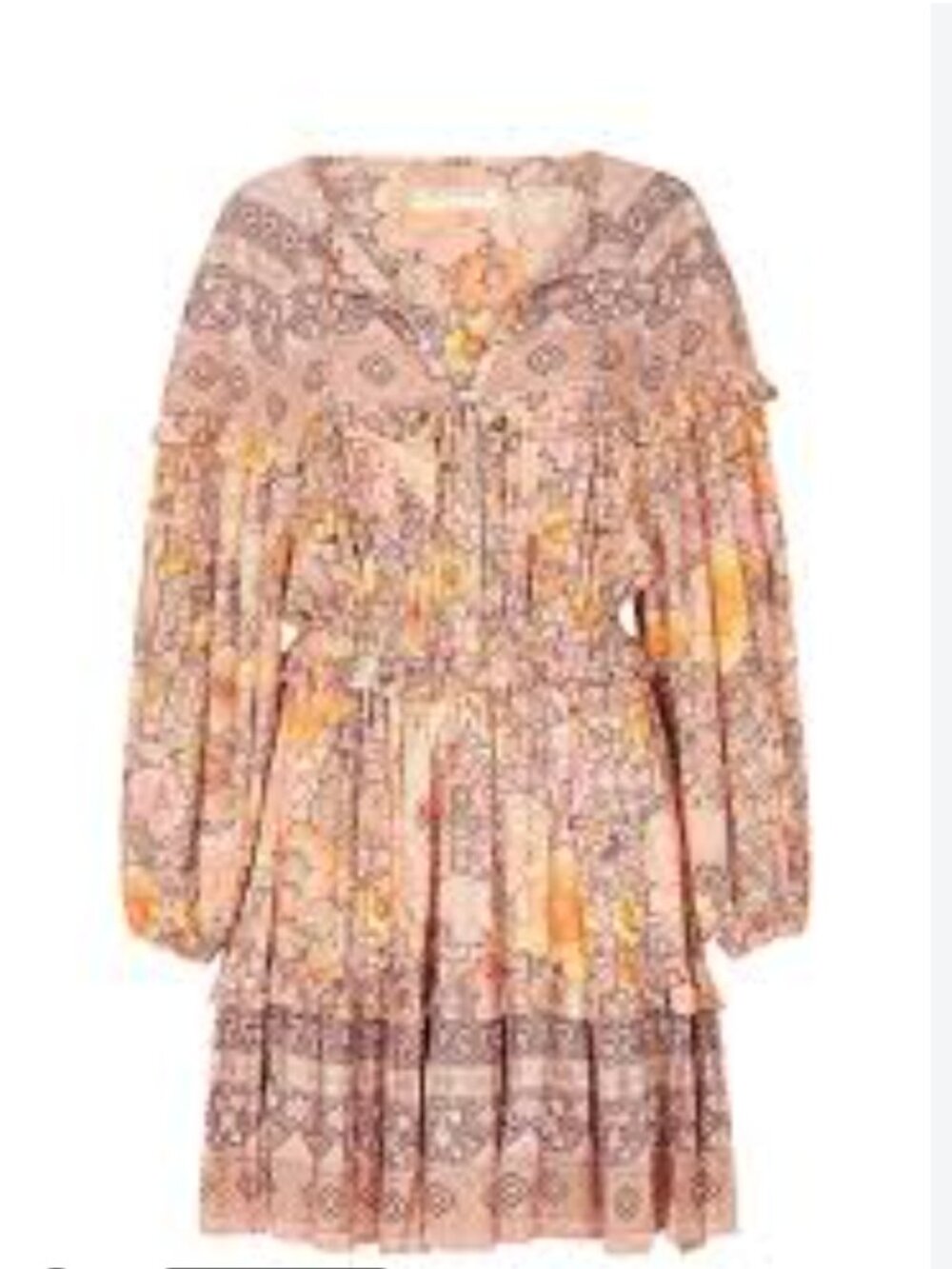 Spell & The Gypsy Amethyst Playdress Mini Dress Floral Boho Size Small - Picture 2 of 16